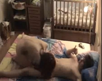 Арез жестко трахает свою любовницу влагалище